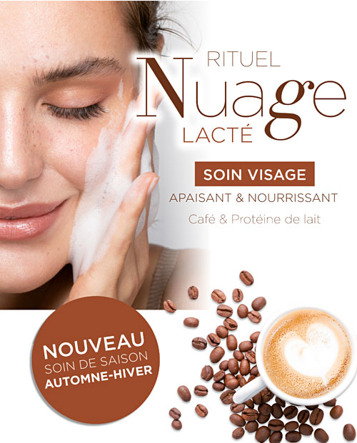 Rituel ArtDeco Automne Hiver 2020 -  Nuage lacté dans votre Institut de Beauté Alizé à Arras